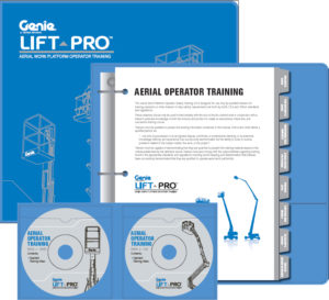 Mobile Elevating Work Platform Operator Training Kit Includes: Instructional DVD and USB drive with high quality training video, so you can pick the format with which you want to train Trainer’s guide Participant’s guide Manual of responsibilities Sample operator’s manuals for the most common scissor and boom lifts