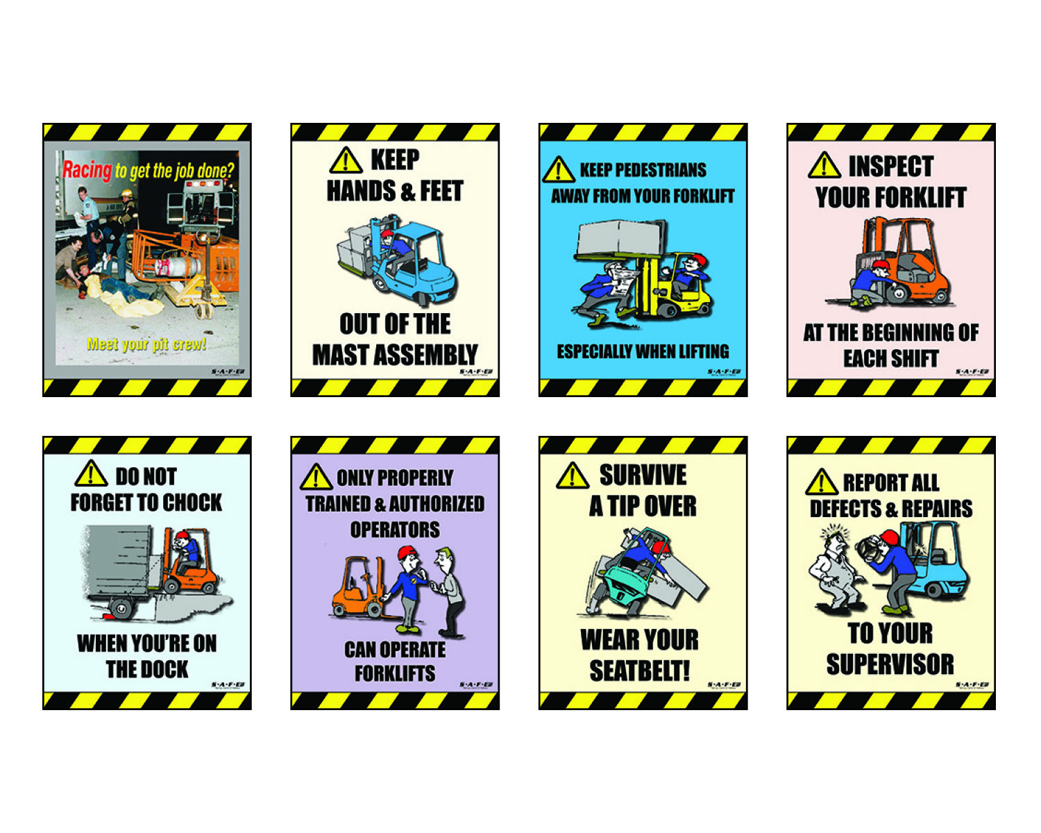 Warehouse Safety Posters Safety Poster Shop Part 3 Forklift | Images ...
